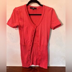 Elisabetta Franchi Short Sleeve Cardigan